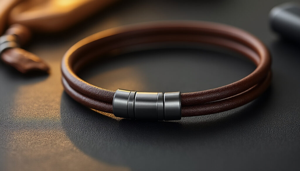 découvrez notre collection de colliers en cuir pour homme, alliant style et élégance pour sublimer votre look au quotidien.